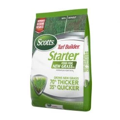 Budget 💯 Scotts Turf Builder Lawn Starter Lawn Fertilizer For All Grasses 5000 sq ft ✨ -Scotts Sales Store 0b497850 6237 4c85 bd8f e14e5ac65b75