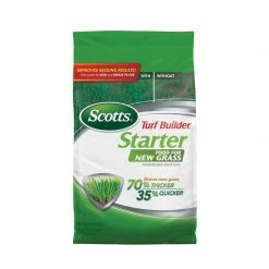 New ๐ฅ Scotts Turf Builder Lawn Starter Lawn Fertilizer For All Grasses 14000 sq ft ๐งจ