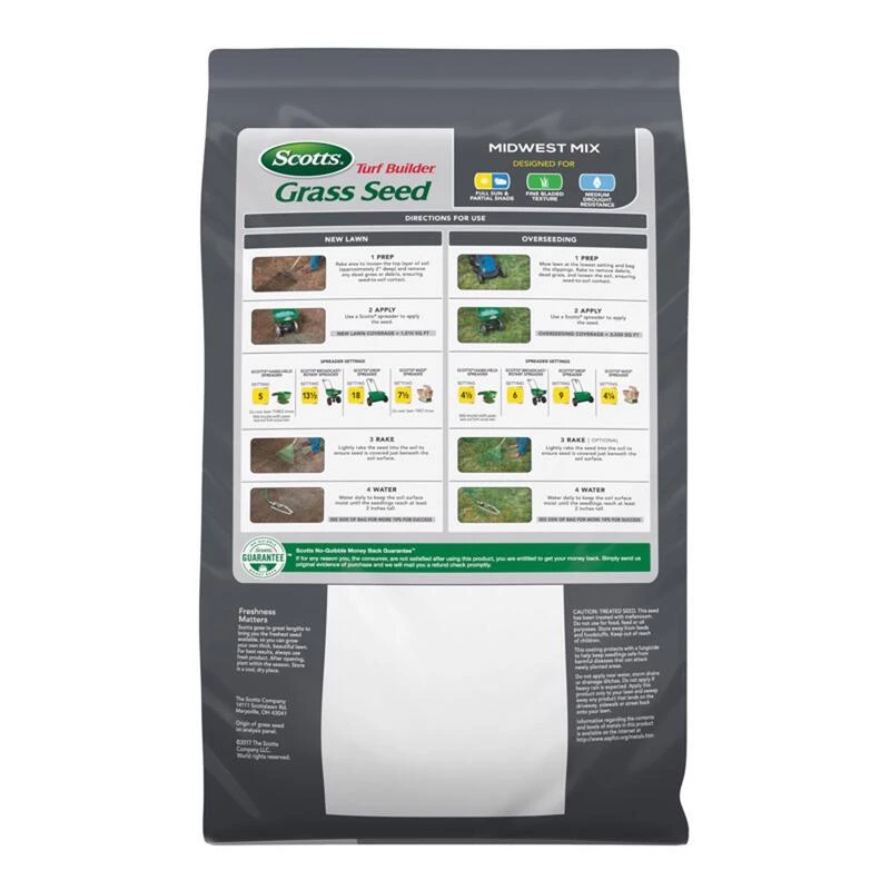 New ๐งจ Scotts Turf Builder Mixed Sun or Shade Grass Seed 7 lb ๐ 4 New ๐งจ Scotts Turf Builder Mixed Sun or Shade Grass Seed 7 lb ๐ - Image 2