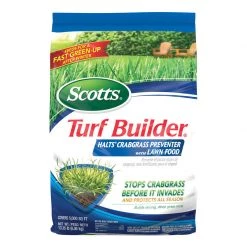 Buy ⭐ Scotts Turf Builder Halts Crabgrass Preventer Lawn Fertilizer For Multiple Grass Types 5000 sq ft 💯
