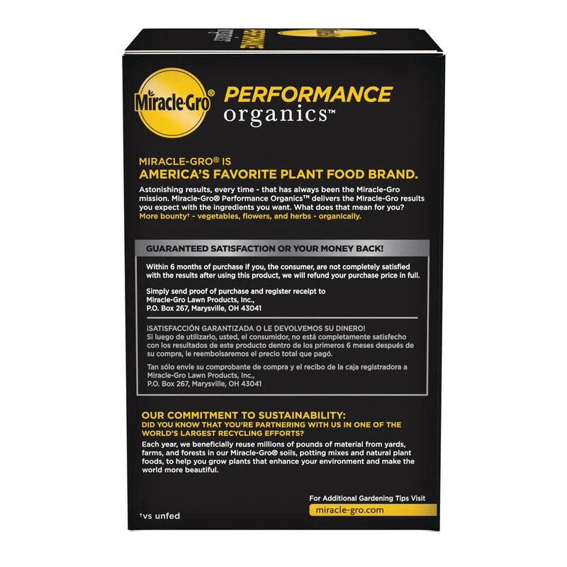 Cheap ⌛ Miracle-Gro Performance Organics Organic Granules All Purpose Plant Food 1 lb ⭐ 7 Cheap ⌛ Miracle-Gro Performance Organics Organic Granules All Purpose Plant Food 1 lb ⭐ - Image 5