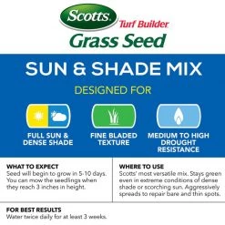Promo ⌛ Scotts Turf Builder Mixed Sun or Shade Grass Seed 20 lb ⭐ -Scotts Sales Store 300f52a5 e24c 4c92 8a8c ca7d470d9a30