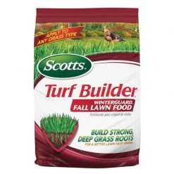 Outlet ๐คฉ Scotts Turf Builder WinterGuard Fall Lawn Fertilizer For All Grasses 5000 sq ft โจ
