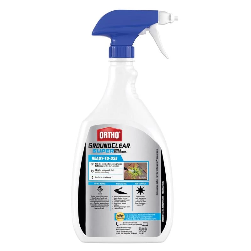Outlet ๐ Ortho GroundClear Weed and Grass Killer RTU Liquid 24 oz โญ 4 Outlet ๐ Ortho GroundClear Weed and Grass Killer RTU Liquid 24 oz โญ - Image 2