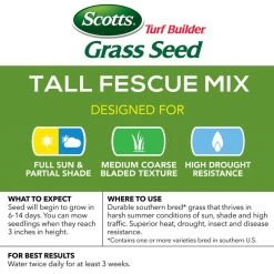 Best Sale ✨ Scotts Turf Builder Tall Fescue Grass Sun or Shade Grass Seed 7 lb ✨ 14 Best Sale ✨ Scotts Turf Builder Tall Fescue Grass Sun or Shade Grass Seed 7 lb ✨ -Scotts Sales Store 4b692be6 24ea 4595 8a18 8562fa2b5e7e