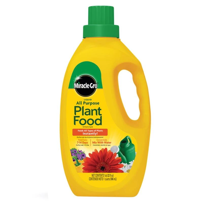 Outlet β¨ Miracle-Gro Liquid All Purpose Plant Food 1 qt π 3 Outlet β¨ Miracle-Gro Liquid All Purpose Plant Food 1 qt π