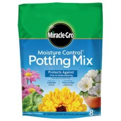 Best reviews of ❤️ Miracle-Gro Moisture Control Flower and Plant Potting Mix 8 qt 🌟