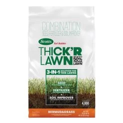 Wholesale 🎁 Scotts Turf Builder ThickR Bermuda Grass Sun or Shade Grass Seed and Fertilizer 40 lb 🛒