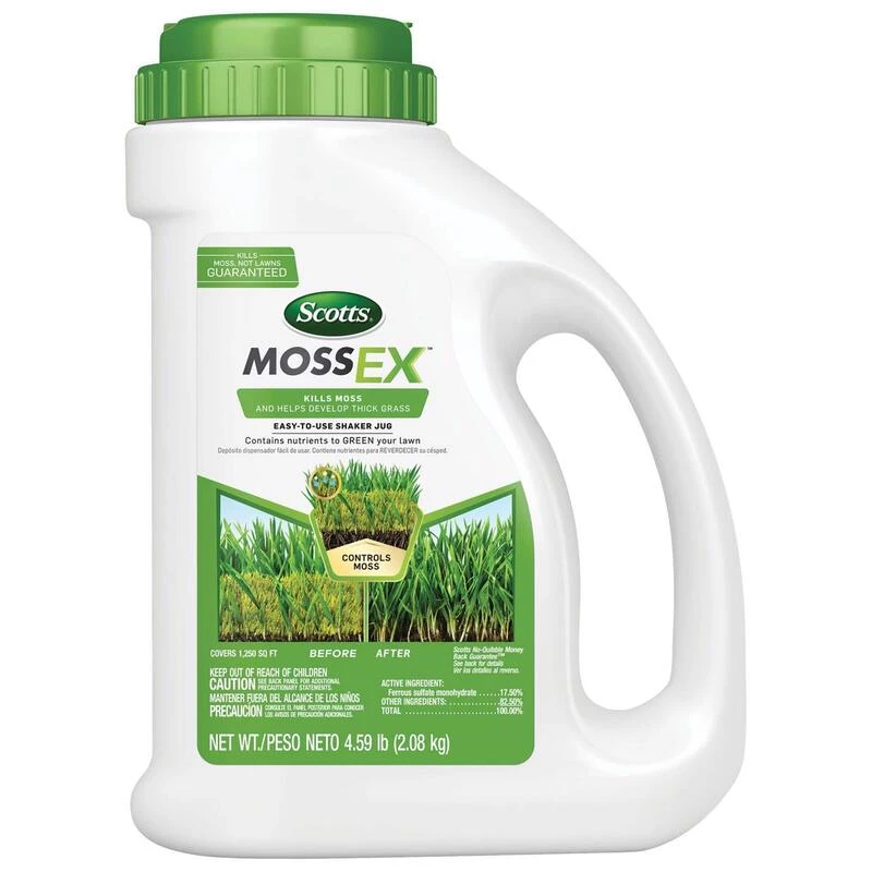 Buy ๐ Scotts MossEx Moss Control Granules 4.59 lb ๐ 3 Buy ๐ Scotts MossEx Moss Control Granules 4.59 lb ๐