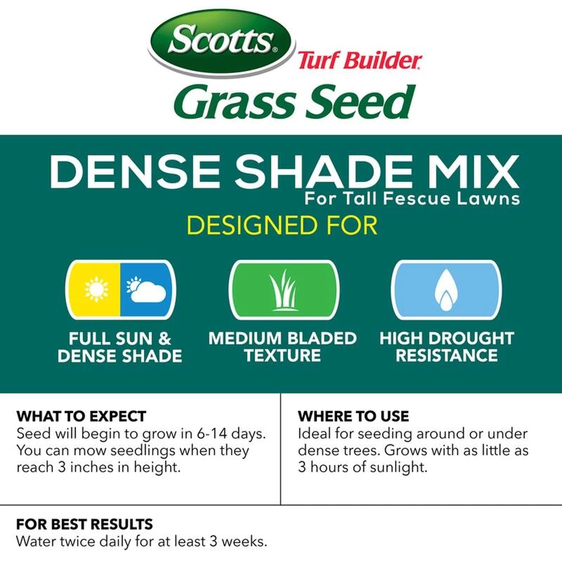 Best reviews of ๐ฏ Scotts Turf Builder Tall Fescue Grass Dense Shade Grass Seed 3 lb ๐ 6 Best reviews of ๐ฏ Scotts Turf Builder Tall Fescue Grass Dense Shade Grass Seed 3 lb ๐ - Image 4