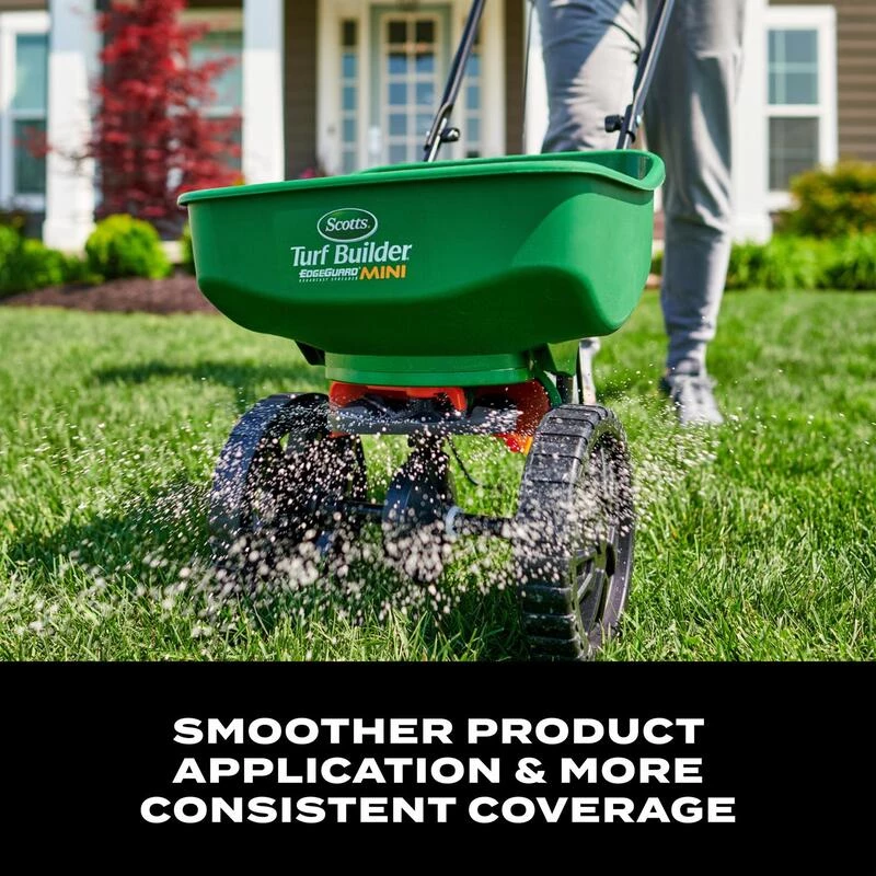 Best Pirce ✨ Scotts Turf Builder EdgeGuard Mini 60 in. W Push Spreader For Fertilizer/Seed 23 lb 🤩 7 Best Pirce ✨ Scotts Turf Builder EdgeGuard Mini 60 in. W Push Spreader For Fertilizer/Seed 23 lb 🤩 - Image 5