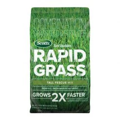 Discount ๐ Scotts Turf Builder Rapid Grass Tall Fescue Grass Sun or Shade Grass Seed and Fertilizer 5.6 lb โค๏ธ