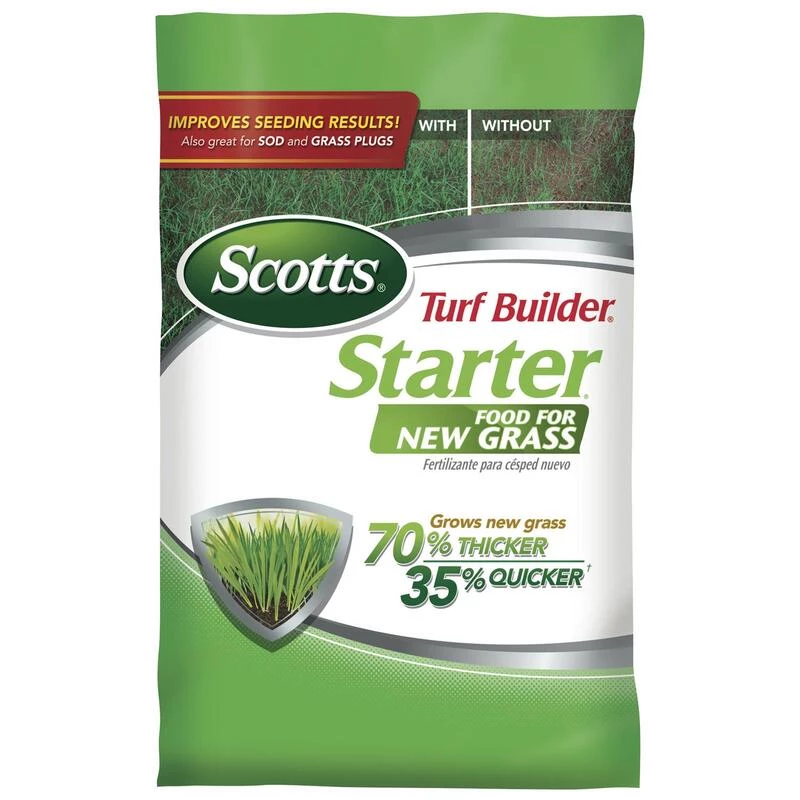 Promo ๐งจ Scotts Turf Builder Lawn Starter Lawn Fertilizer For All Grasses 5000 sq ft โ 3 Promo ๐งจ Scotts Turf Builder Lawn Starter Lawn Fertilizer For All Grasses 5000 sq ft โ