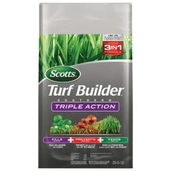 Best Sale ๐ Scotts Turf Builder Southern Triple Action Weed & Feed Lawn Fertilizer For All Grasses 8000 sq ft ๐งจ