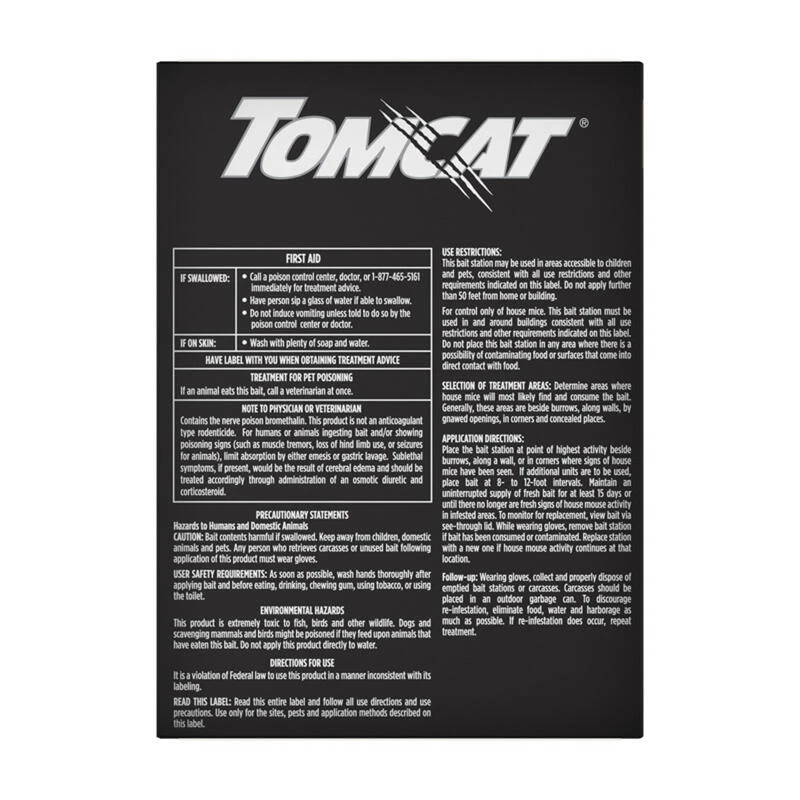 Budget ✨ Tomcat Advanced Bait Station and Bait Blocks For Mice 2 pk ❤️ 4 Budget ✨ Tomcat Advanced Bait Station and Bait Blocks For Mice 2 pk ❤️ - Image 2