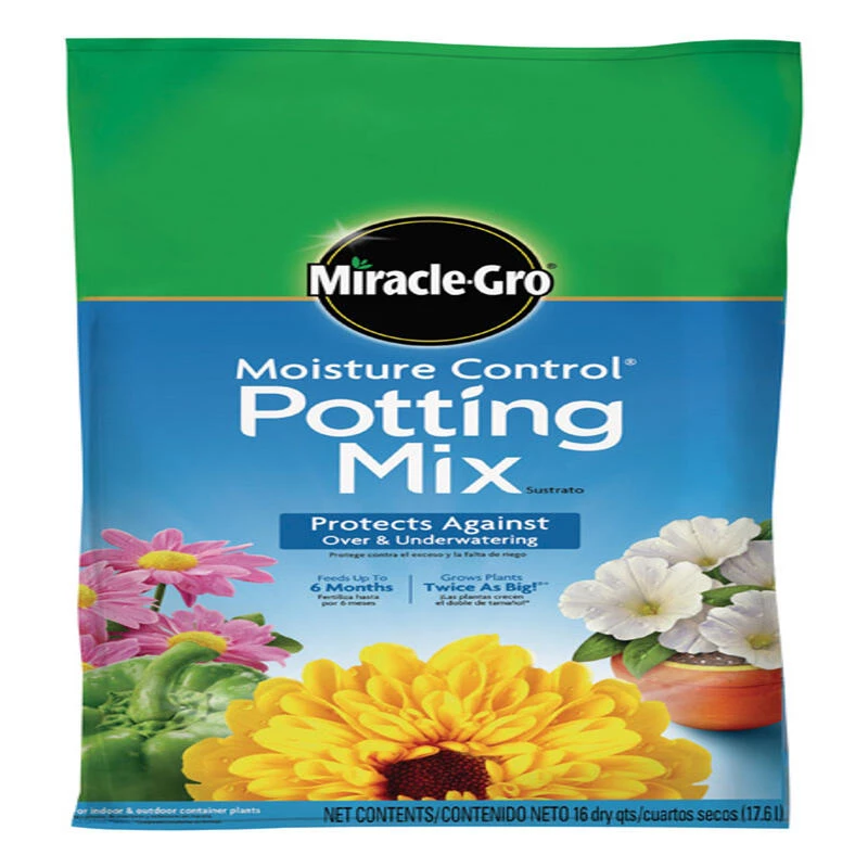 Discount โ๏ธ Miracle-Gro Moisture Control Flower and Plant Potting Mix 16 qt ๐ 3 Discount โ๏ธ Miracle-Gro Moisture Control Flower and Plant Potting Mix 16 qt ๐