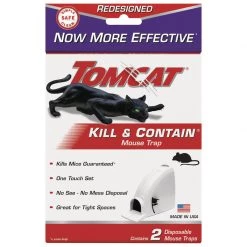 New 🧨 Tomcat Kill & Contain Covered Animal Trap For Mice 2 pk ⌛