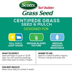 Top 10 🌟 Scotts Turf Builder Centipede Grass Full Sun Grass Seed and Mulch 5 lb 🌟 -Scotts Sales Store 83d1dd01 6a3b 4fe3 a179 150d810f60aa