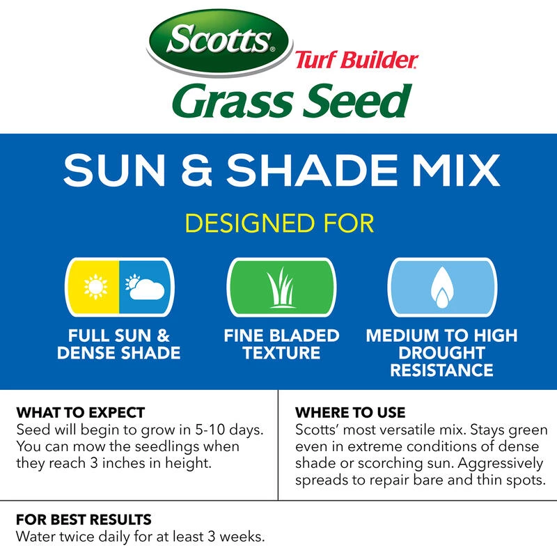 Top 10 🤩 Scotts Turf Builder Mixed Dense Shade/Full Sun Grass Seed 7 lb 🎉 10 Top 10 🤩 Scotts Turf Builder Mixed Dense Shade/Full Sun Grass Seed 7 lb 🎉 - Image 8
