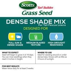 Coupon 🎁 Scotts Turf Builder Tall Fescue Grass Dense Shade Grass Seed 7 lb 👍 -Scotts Sales Store 875d38b4 e599 47f1 9ab9 e6b78c82dc2c