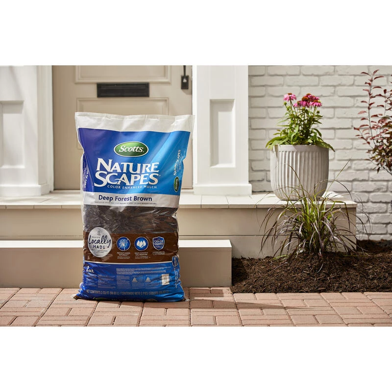 Brand new 🛒 Scotts Nature Scapes Deep Forest Brown Bark Color Enhanced Mulch 2 cu ft ✔️ 6 Brand new 🛒 Scotts Nature Scapes Deep Forest Brown Bark Color Enhanced Mulch 2 cu ft ✔️ - Image 5
