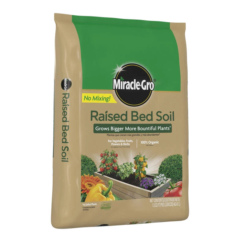 Flash Sale ❤️ Miracle-Gro Organic All Purpose Raised Bed Soil 1.5 cu ft ✨ 7 Flash Sale ❤️ Miracle-Gro Organic All Purpose Raised Bed Soil 1.5 cu ft ✨ - Image 5
