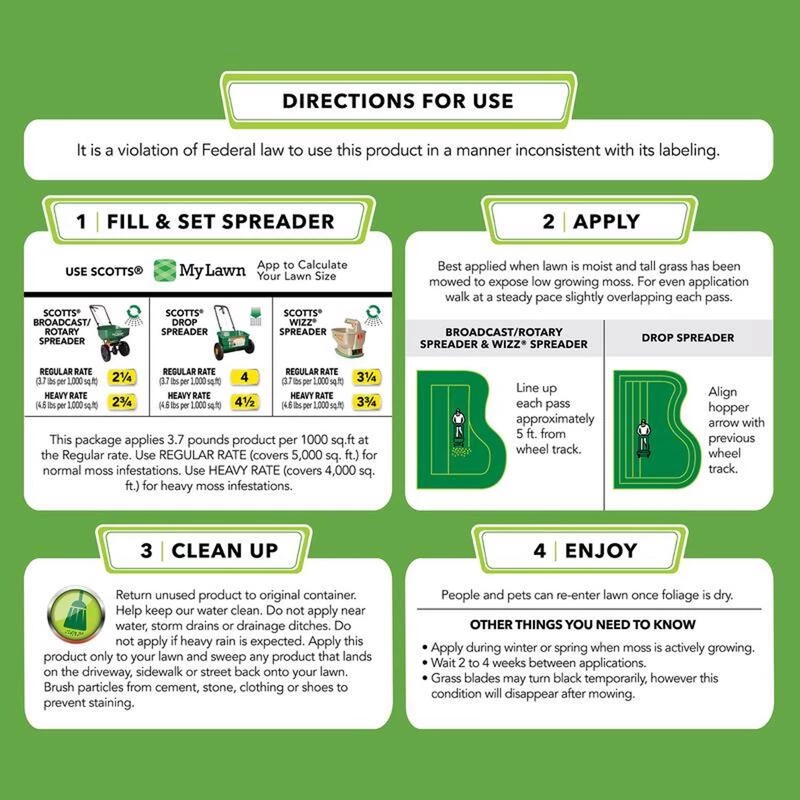 Coupon ๐คฉ Scotts MossEx Moss Control Granules 18.37 lb ๐ 7 Coupon ๐คฉ Scotts MossEx Moss Control Granules 18.37 lb ๐ - Image 5
