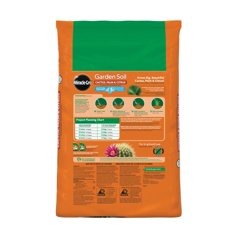 Discount 🔔 Miracle-Gro Cacti, Citrus and Palm Garden Soil 1.5 cu ft 🔔 4 Discount 🔔 Miracle-Gro Cacti, Citrus and Palm Garden Soil 1.5 cu ft 🔔 - Image 2