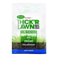 Promo ๐ Scotts Turf Builder Thick'R Lawn All-Purpose Lawn Fertilizer For Sun/Shade Mix 1200 sq ft ๐