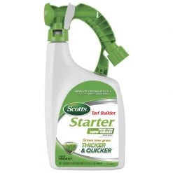 Hot Sale 🔔 Scotts Turf Builder Lawn Starter Lawn Fertilizer For All Grasses 600 sq ft 👍