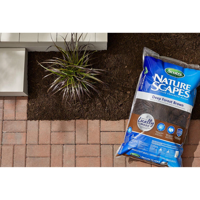 Brand new 🛒 Scotts Nature Scapes Deep Forest Brown Bark Color Enhanced Mulch 2 cu ft ✔️ 4 Brand new 🛒 Scotts Nature Scapes Deep Forest Brown Bark Color Enhanced Mulch 2 cu ft ✔️ - Image 3