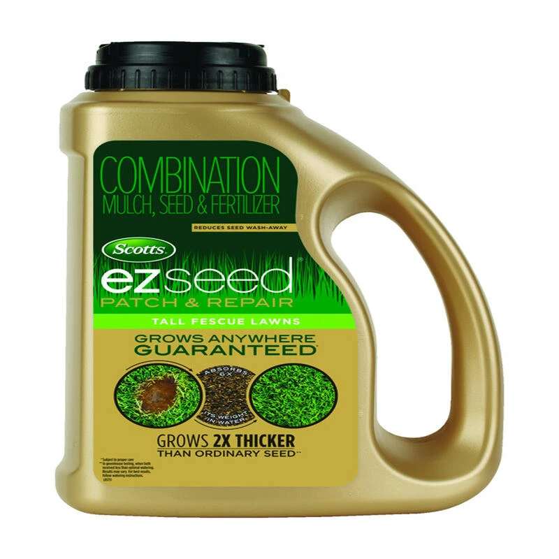 New โ๏ธ Scotts EZ Seed Tall Fescue Grass Sun or Shade Seed/Fertilizer/Mulch Repair Kit 3.75 lb ๐ 3 New โ๏ธ Scotts EZ Seed Tall Fescue Grass Sun or Shade Seed/Fertilizer/Mulch Repair Kit 3.75 lb ๐