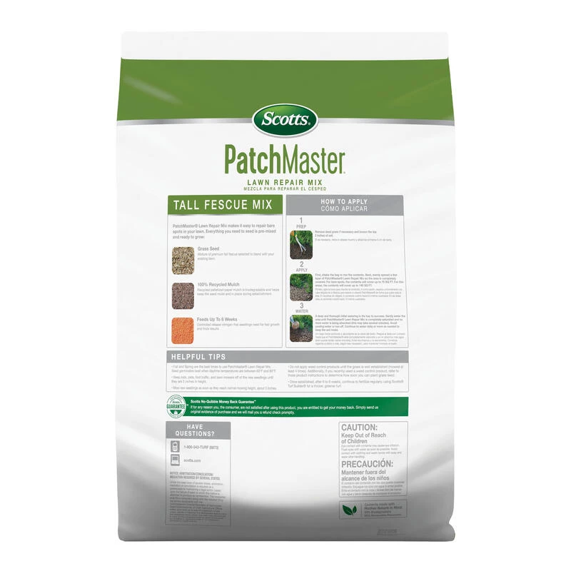 Best Sale โจ Scotts PatchMaster Tall Fescue Grass Sun or Shade Seed/Fertilizer/Mulch Repair Kit 4.75 lb ๐ 4 Best Sale โจ Scotts PatchMaster Tall Fescue Grass Sun or Shade Seed/Fertilizer/Mulch Repair Kit 4.75 lb ๐ - Image 2