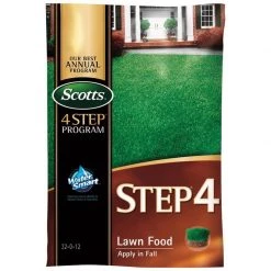 Outlet ๐ Scotts Step 4 Weed & Feed Lawn Fertilizer For All Grasses 5000 sq ft ๐