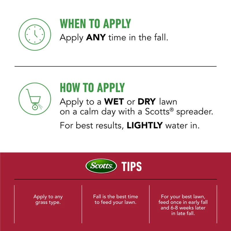 Outlet 🤩 Scotts Turf Builder WinterGuard Fall Lawn Fertilizer For All Grasses 5000 sq ft ✨ 6 Outlet 🤩 Scotts Turf Builder WinterGuard Fall Lawn Fertilizer For All Grasses 5000 sq ft ✨ - Image 4