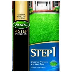 Hot Sale ๐คฉ Scotts Step 1 Crabgrass Preventer Annual Program Lawn Fertilizer For Multiple Grass Types 15000 sq f ๐ฅ