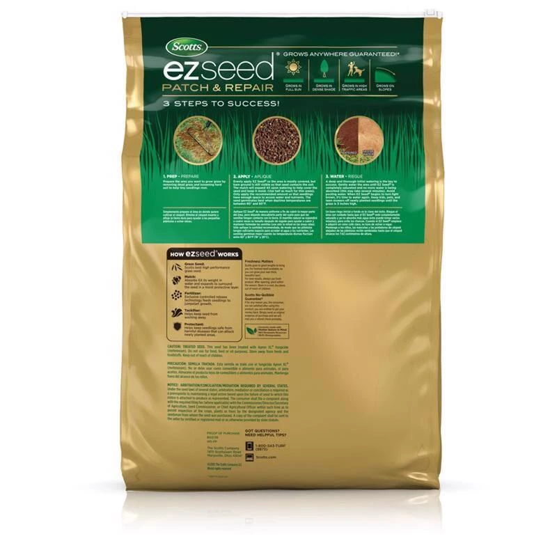 Discount ๐ Scotts EZ Seed Tall Fescue Grass Sun or Shade Grass Spot Repair Seed 20 lb ๐ 4 Discount ๐ Scotts EZ Seed Tall Fescue Grass Sun or Shade Grass Spot Repair Seed 20 lb ๐ - Image 2