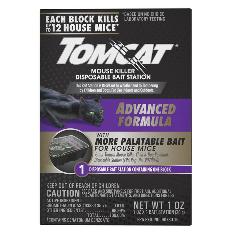 Flash Sale 🤩 Tomcat Advanced Formula Bait Station and Bait Blocks For Mice 2 oz 1 pk 🎉 3 Flash Sale 🤩 Tomcat Advanced Formula Bait Station and Bait Blocks For Mice 2 oz 1 pk 🎉