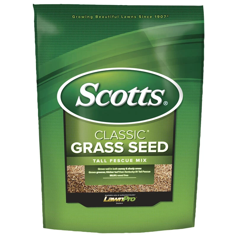 Brand new ๐คฉ Scotts Classic Tall Fescue Grass Sun or Shade Grass Seed 20 lb ๐ 3 Brand new ๐คฉ Scotts Classic Tall Fescue Grass Sun or Shade Grass Seed 20 lb ๐