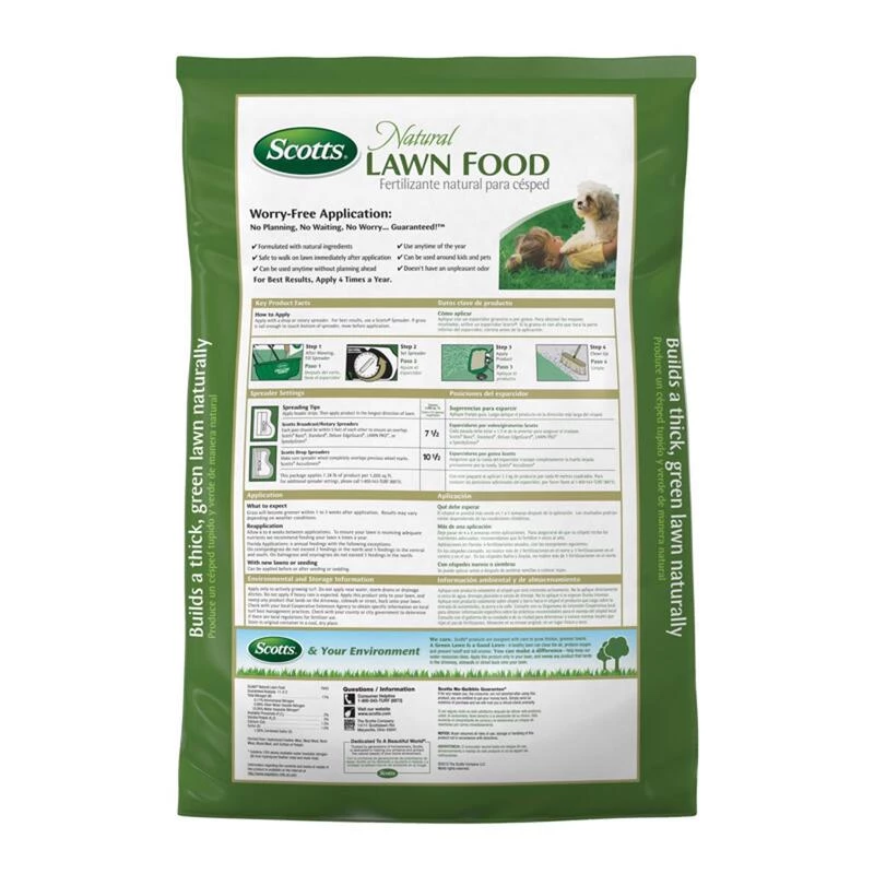 Discount โ๏ธ Scotts Natural All-Purpose Lawn Fertilizer For All Grasses 4000 sq ft ๐งจ 4 Discount โ๏ธ Scotts Natural All-Purpose Lawn Fertilizer For All Grasses 4000 sq ft ๐งจ - Image 2
