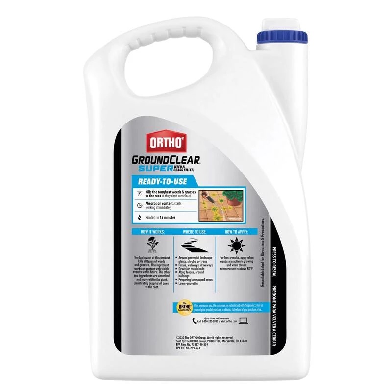 New 🧨 Ortho GroundClear Weed and Grass Killer Refill RTU Liquid 1 gal ❤️ 4 New 🧨 Ortho GroundClear Weed and Grass Killer Refill RTU Liquid 1 gal ❤️ - Image 2