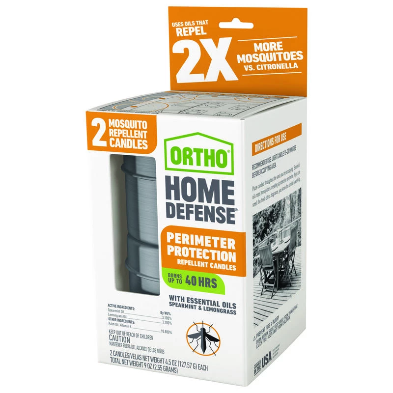 Discount ๐ Ortho Home Defense Insect Repellent Candle For Mosquitoes 4.5 oz ๐ 3 Discount ๐ Ortho Home Defense Insect Repellent Candle For Mosquitoes 4.5 oz ๐