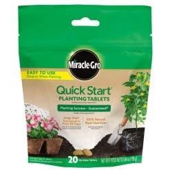 Budget ⭐ Miracle-Gro Quick Start Tablets Plant Food 20 ct 🔥